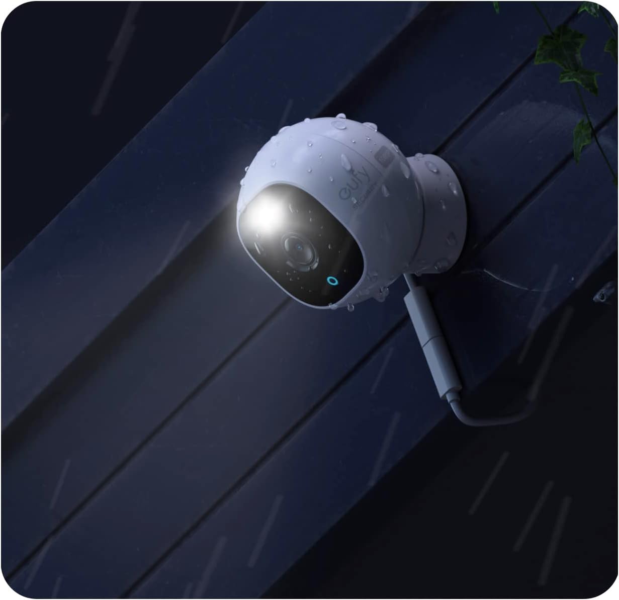 Eufy Spotlight Outdoor Cam Pro Wired 2K Wi-Fi | White Eufy Spotlight Outdoor Cam Pro Wired 2K Wi-Fi | White